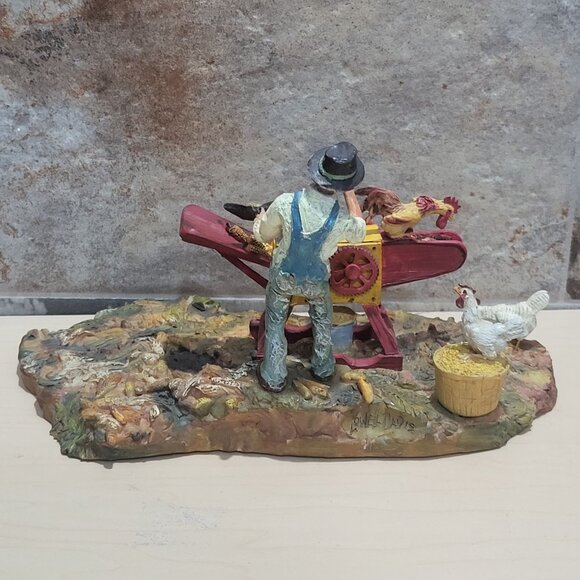 Ertl Foxfire Farm Figurine Easy Pickins Lowell Davis 1995 - Picture 6 of 15